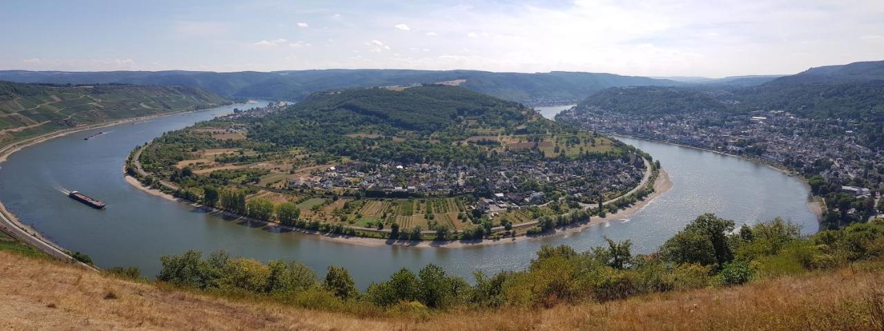 Penthouse Im Historischen Fachwerkhaus Mit Grosser Dachterrasse An Zentralster Lage Boppard Exterior foto